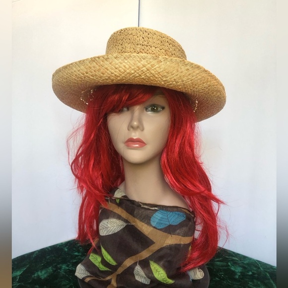 Vintage Straw Hat Kentucky Derby Women’s Hat by Sonni - Picture 5 of 10